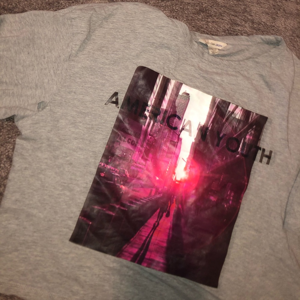 Calvin Klein cropped T-shirt